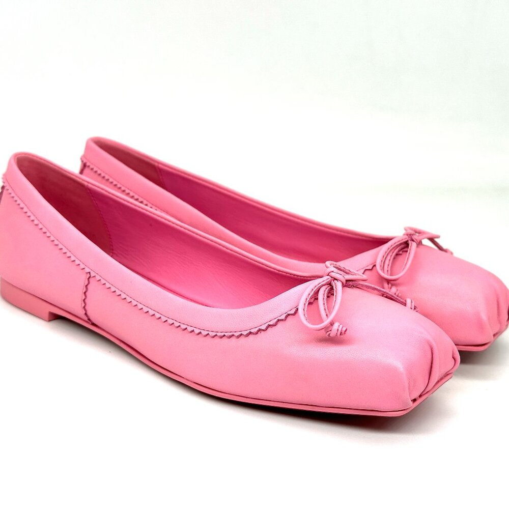 Christian Louboutin MAMADRAGUE Leather Ballerina Ballet Flat Shoes Calipso - Picture 8 of 13